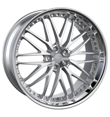 Breyton Spirit II 23" Hyper Silver SSL Alloy Wheel Product Image #1